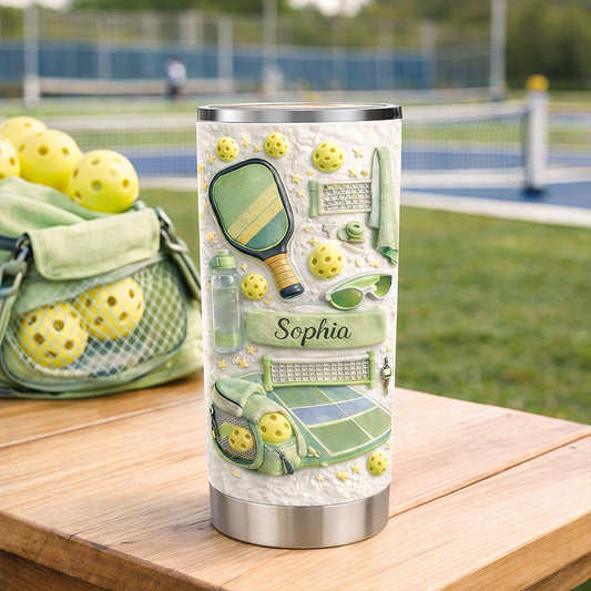 Pickleball Gifts for Players & Lovers - Personalized Pickleball Tumbler Cup-Myprintsy