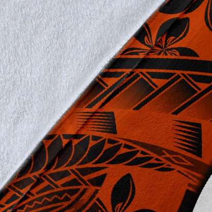 Polynesian Hawaii Kanaka Maoli Premium Blanket - Vintage Polynesian Style-Myprintsy