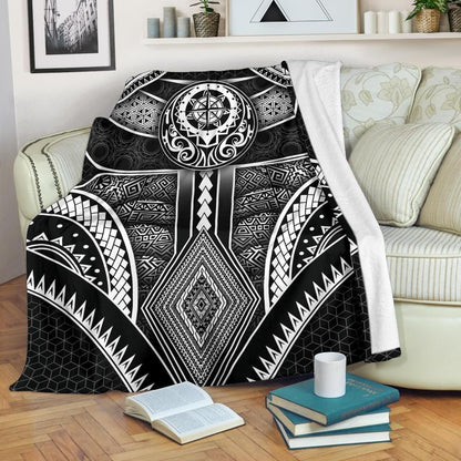 Polynesian Premium Blanket - Patterns Poly Unique-Myprintsy