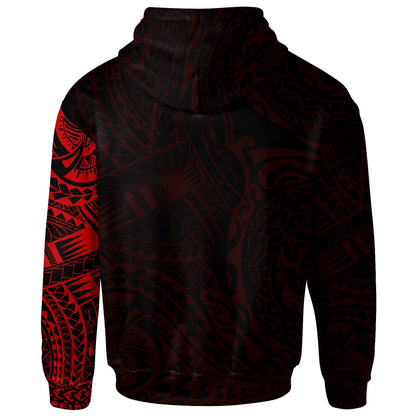 Polynesian Tattoo Style Hoodie Version 2.0-Myprintsy