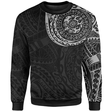 Polynesian Tattoo Style Sweatshirt Version 2.0-Myprintsy