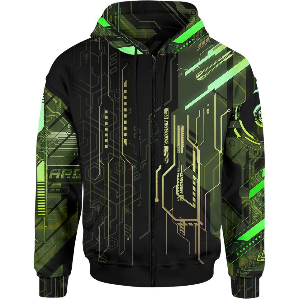 Protocol Zero Zip Hoodie - Biocore Edition