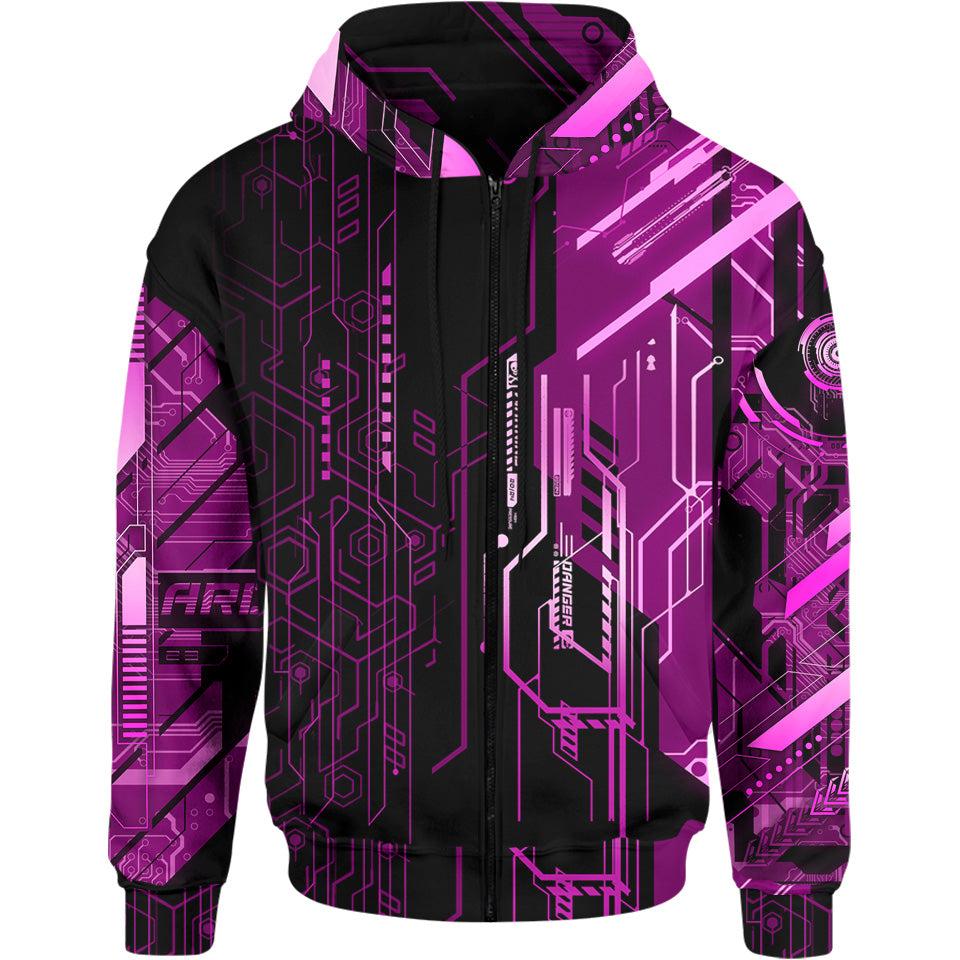 Protocol Zero Zip Hoodie - Ghostlink Edition