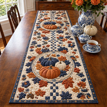 Pumpkin Grove Quilted Table Runner VTQ-Myprintsy