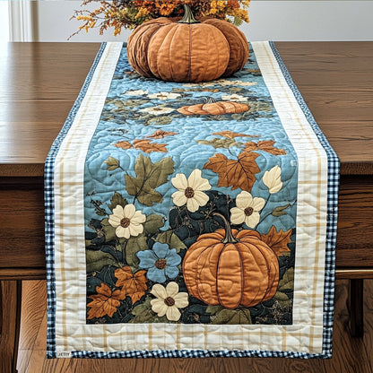 Pumpkin Spice Season Quilted Table Runner VTQ-Myprintsy