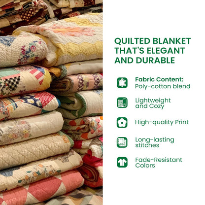 Purrfectly Cozy Cats Quilted Blanket VTQ-Myprintsy