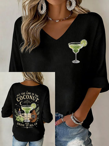 Put The Lime In The Coconut And Drink It All Up - Casual Shirt-Myprintsy