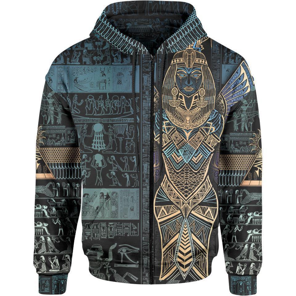 Queen Aset Zip Hoodie