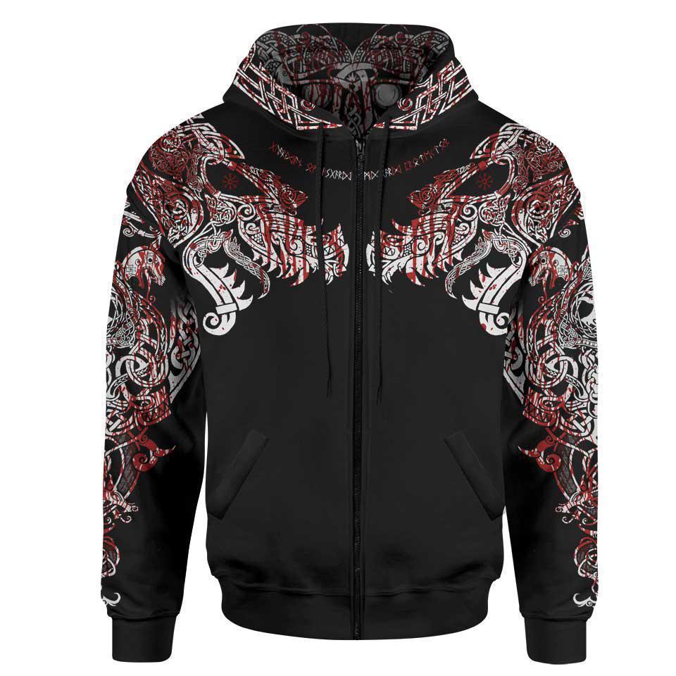Ragnarok Zip Hoodie-Limited