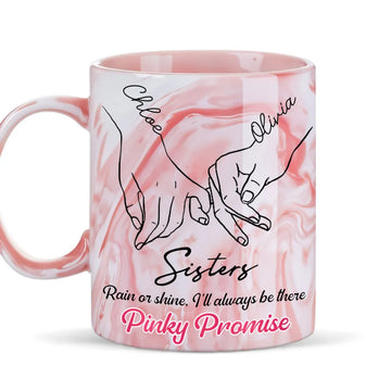 Rain Or Shine, I'll Always Be There Custom Mug - Personalized Coffee Mug-Myprintsy