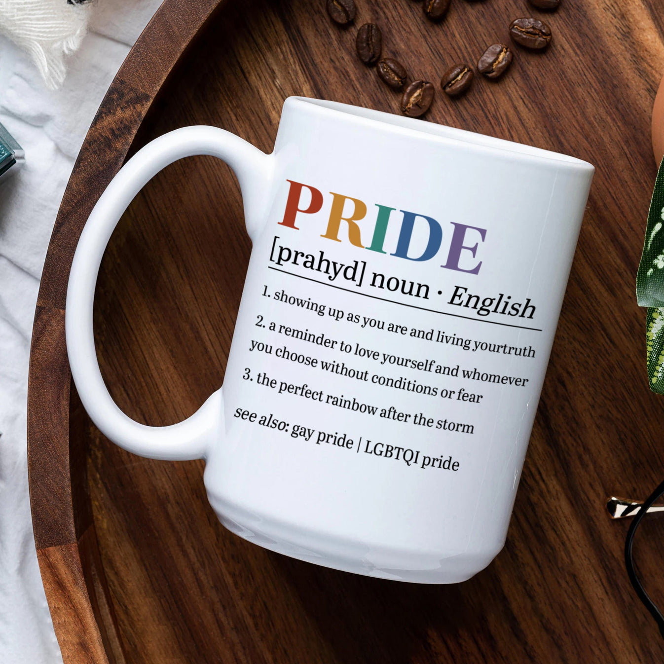 Rainbow Coffee Cup - Pride Mug-Myprintsy