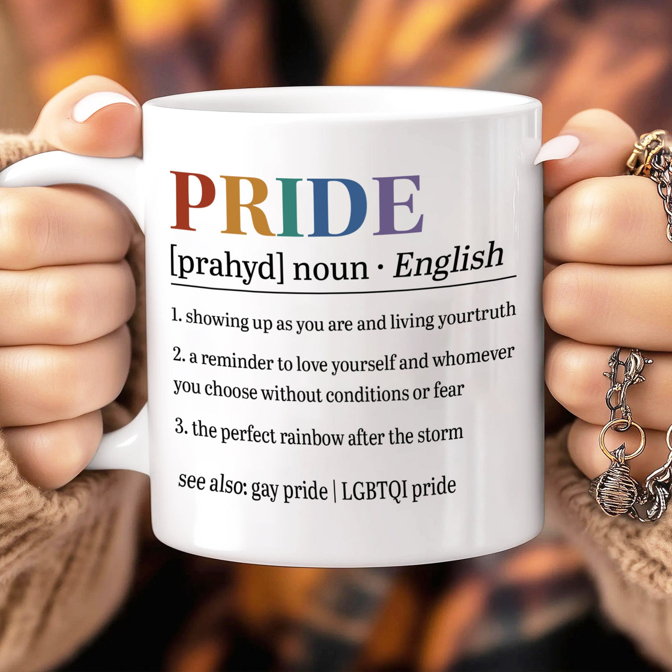 Rainbow Coffee Cup - Pride Mug-Myprintsy