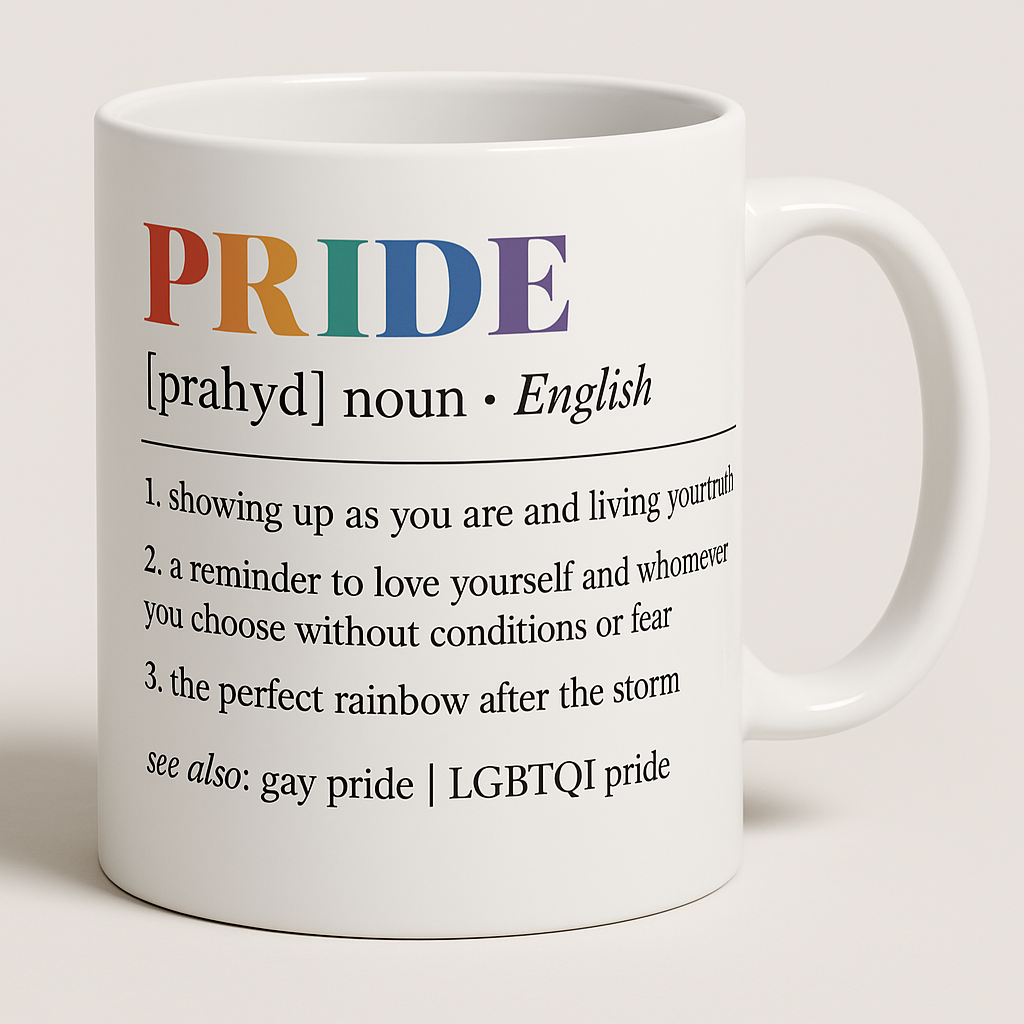 Rainbow Coffee Cup - Pride Mug-Myprintsy