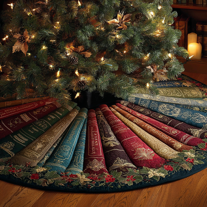 Reading Hollow Christmas Quilted Tree Skirt-Myprintsy