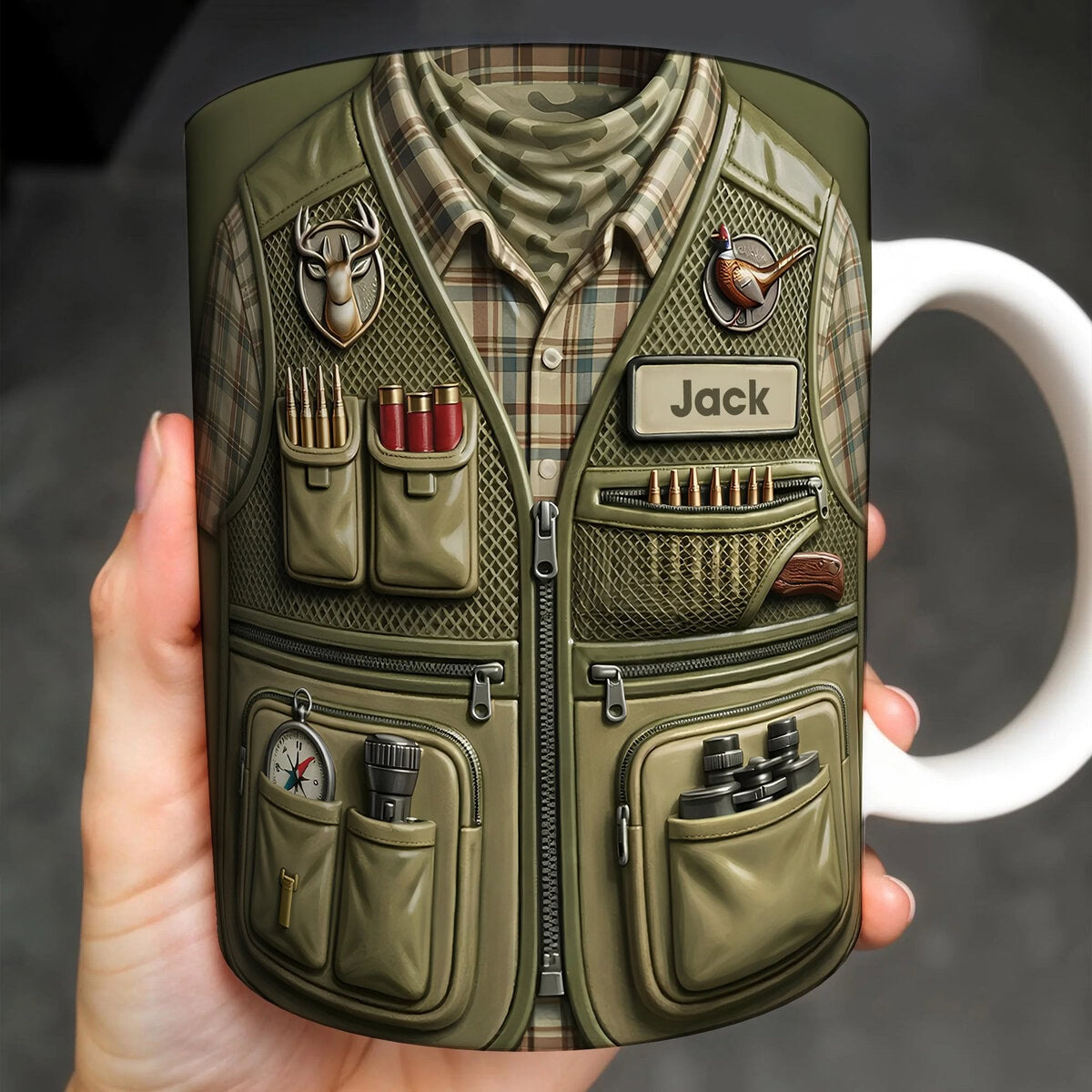 Ready For The Hunt - Personalized Coffee Mug - Gift For Hunters-Myprintsy