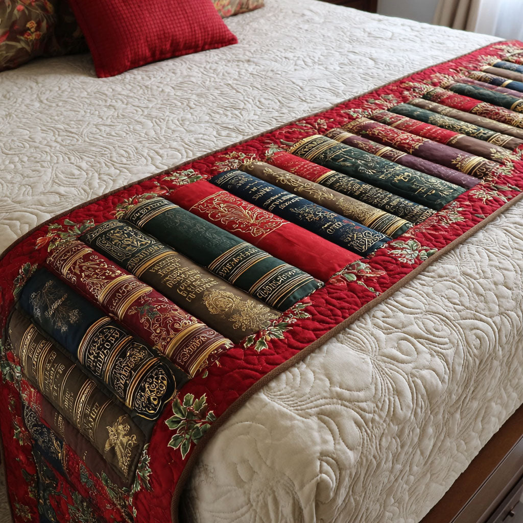 Redbound Stories Quilted Bed Runner VTQ-Myprintsy