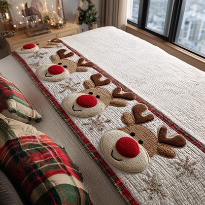 Reindeer Lane Quilted Bed Runner VTQ-Myprintsy