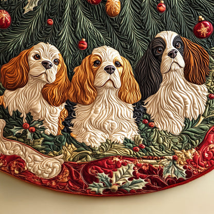 Royal Canine Comfort Quilted Christmas Tree Skirt-Myprintsy