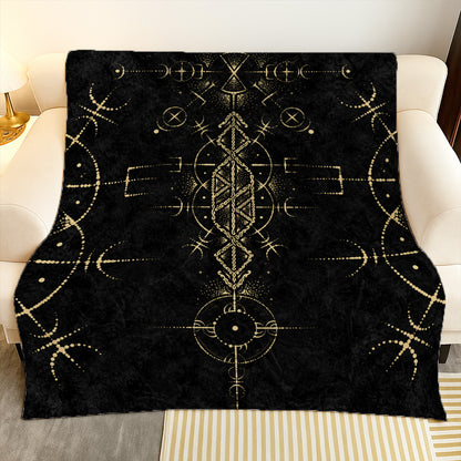 Runes Of Thor Blanket-Myprintsy