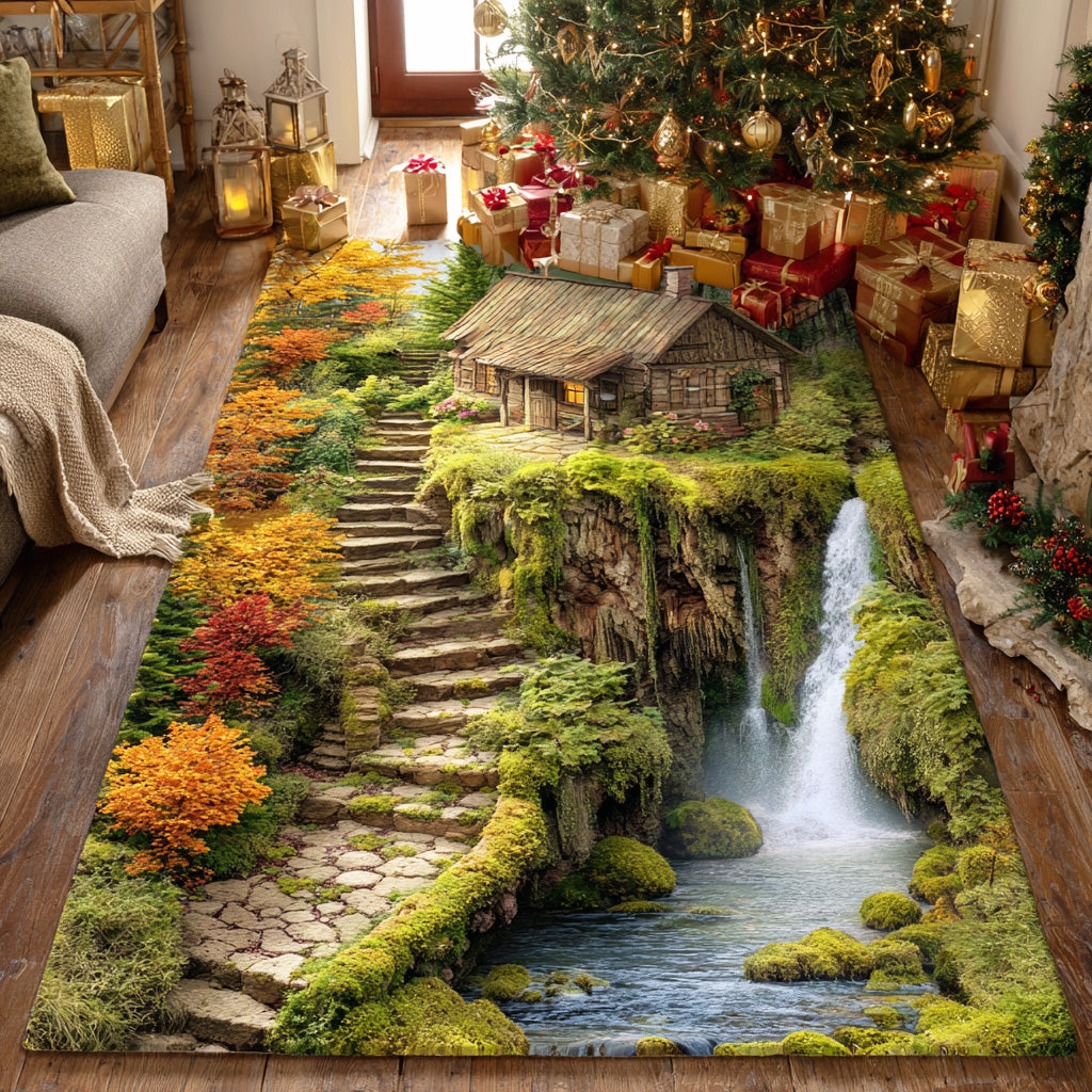 Rustic Cedar Woods Area Rug VTQ-Myprintsy