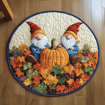 Rustic Fall Quilted Round Mat VTQ-Myprintsy