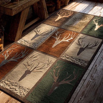 Rustic Patchland Runner Carpet VTQ-Myprintsy