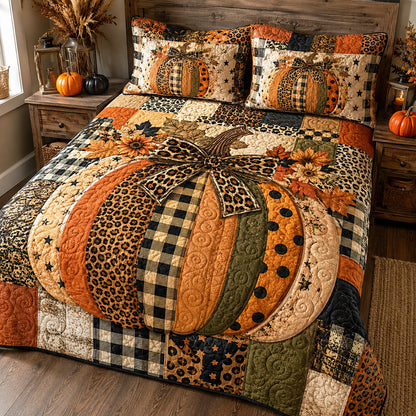 Rustic Patchwork -Piece Quilted Bedding Set VTQ-Myprintsy