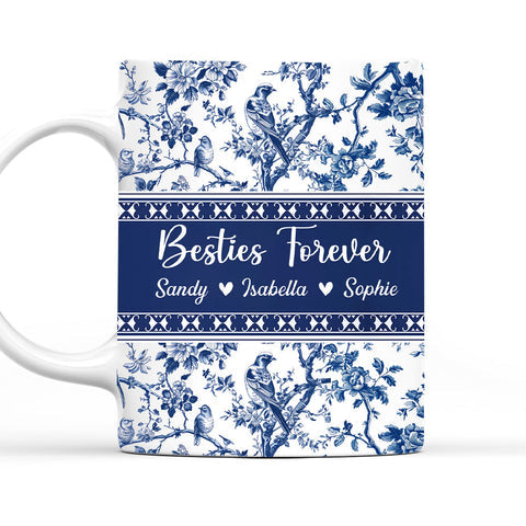 Besties Forever - Personalized Coffee Mug