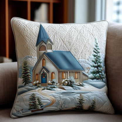Sacred Christmas Light Quilted Pillow Case VTQ-Myprintsy