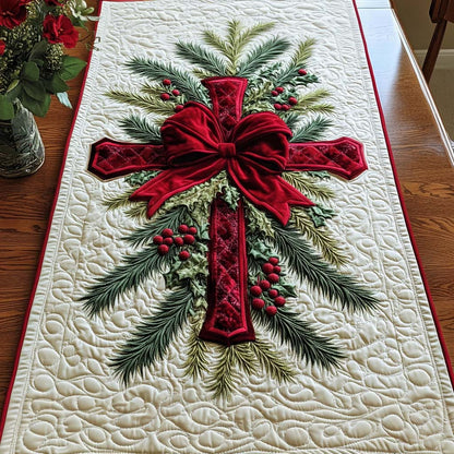 Sacred Night Quilted Table Runner VTQ-Myprintsy