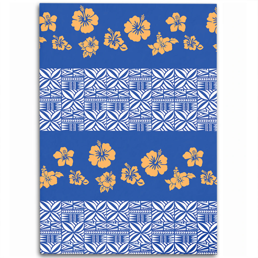Samoa Area Rug Hibiscus Pattern Island-Myprintsy