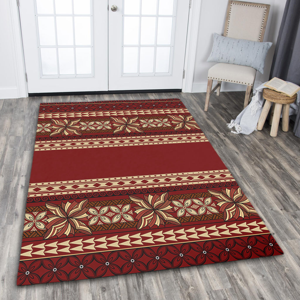 Samoa Area Rug Siapo Pattern Design-Myprintsy