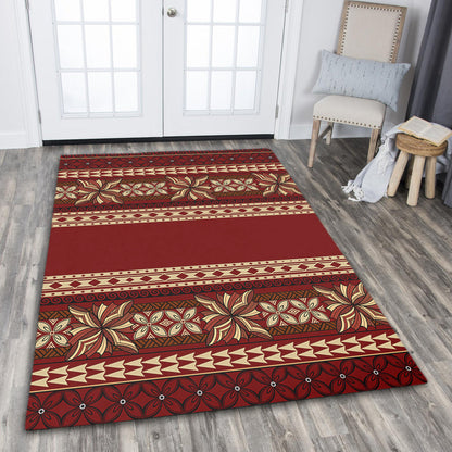 Samoa Area Rug Siapo Pattern Design-Myprintsy