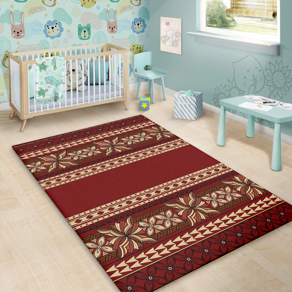 Samoa Area Rug Siapo Pattern Design-Myprintsy