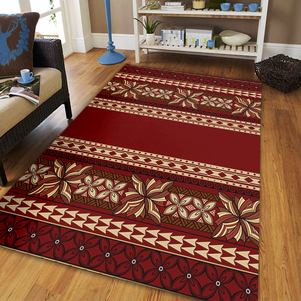Samoa Area Rug Siapo Pattern Design-Myprintsy
