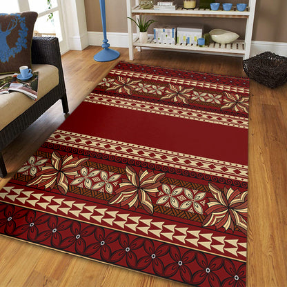 Samoa Area Rug Siapo Pattern Design-Myprintsy