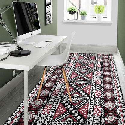 Samoa Area Rug Tapa Design-Myprintsy