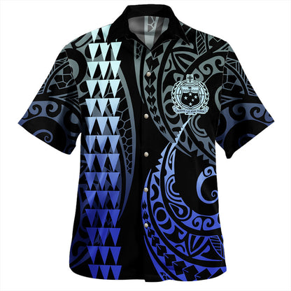 Samoa Hawaiian Shirt Kakau Style-Myprintsy