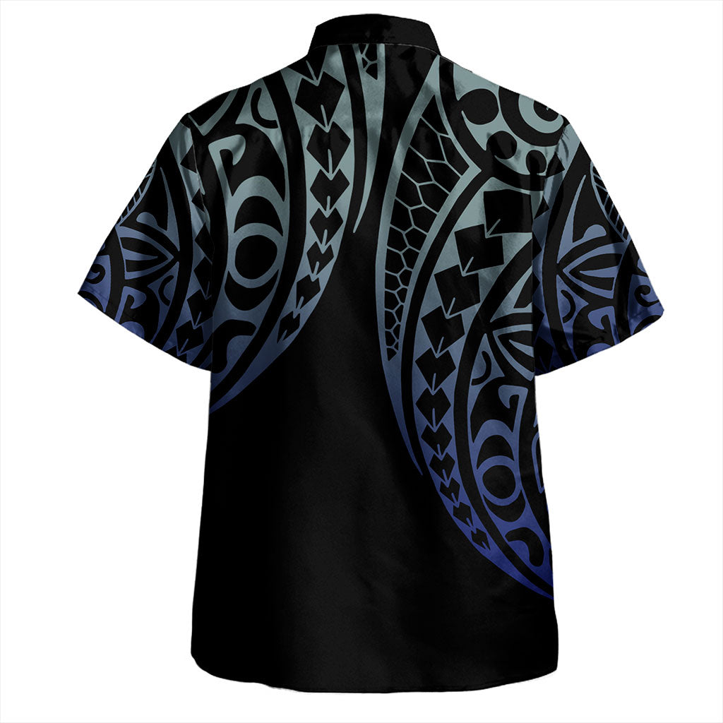 Samoa Hawaiian Shirt Kakau Style-Myprintsy