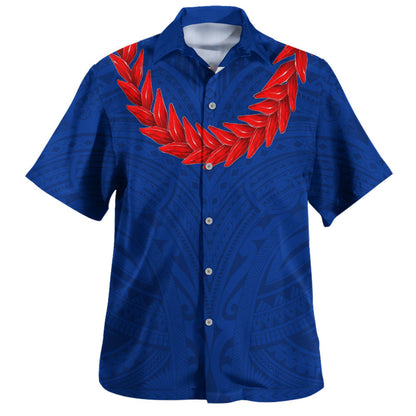 Samoa Hawaiian Shirt Ula Fala Style