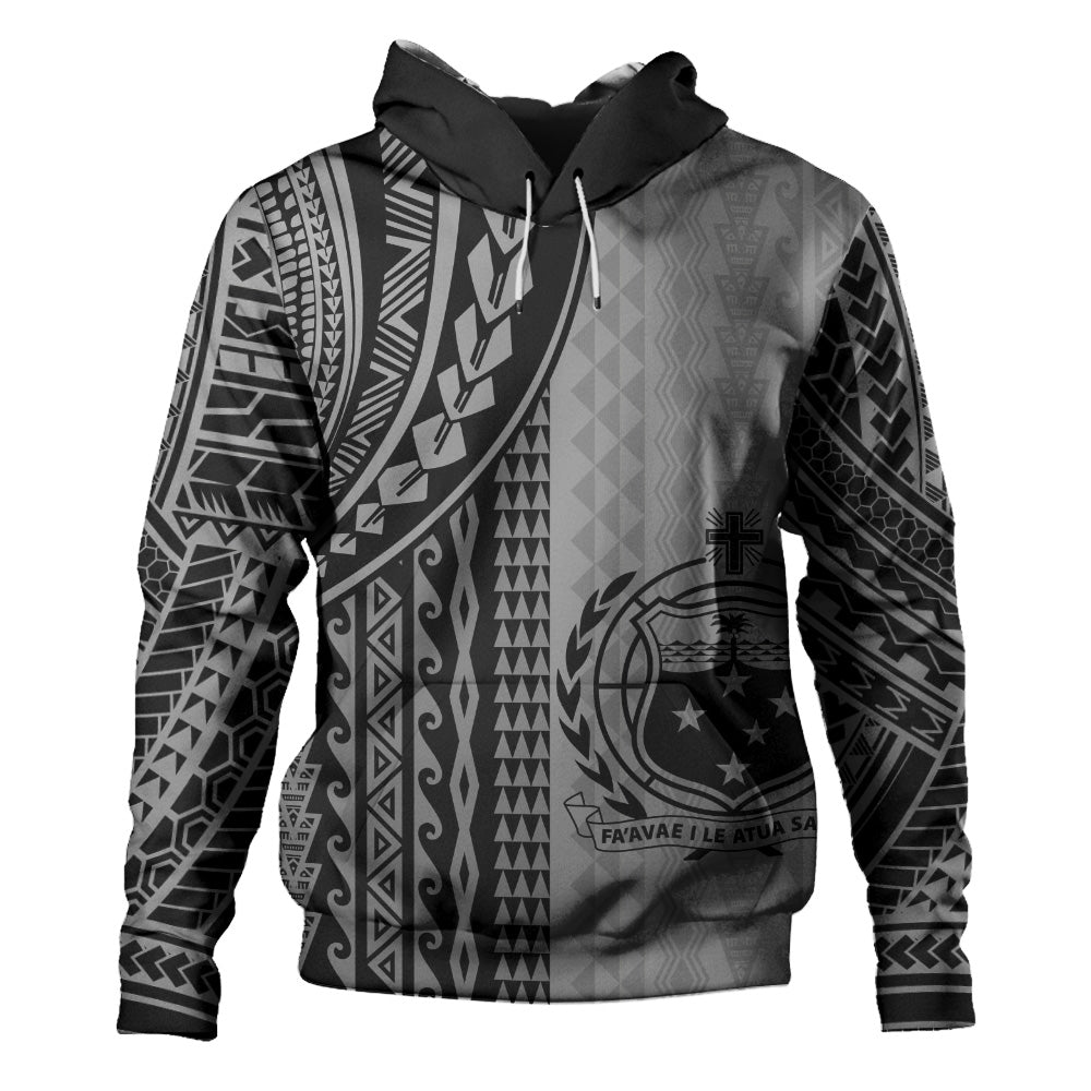 Samoa Hoodie Polynesian Tattoo-Myprintsy