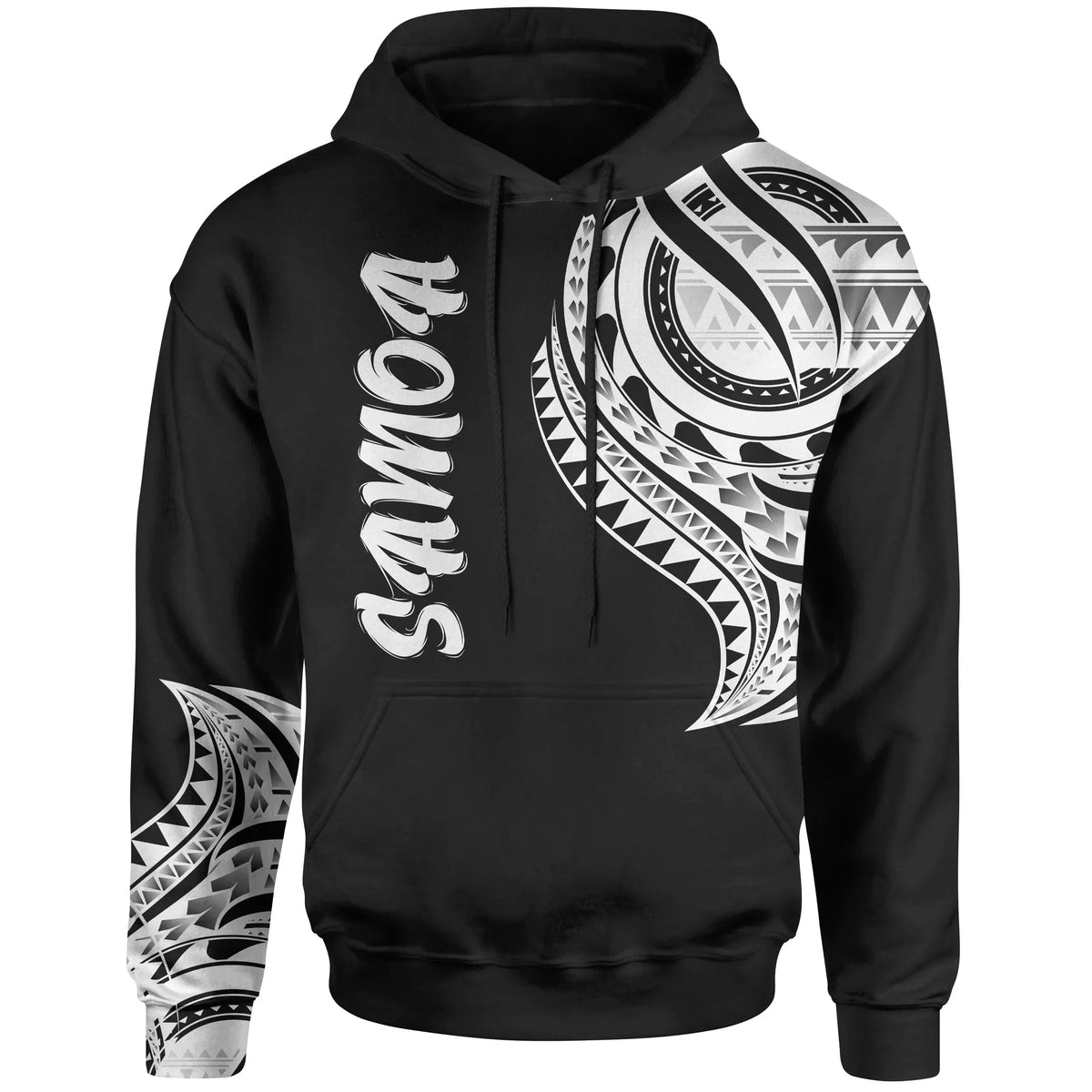 Samoa Hoodie - Samoan Tatau Patterns-Myprintsy