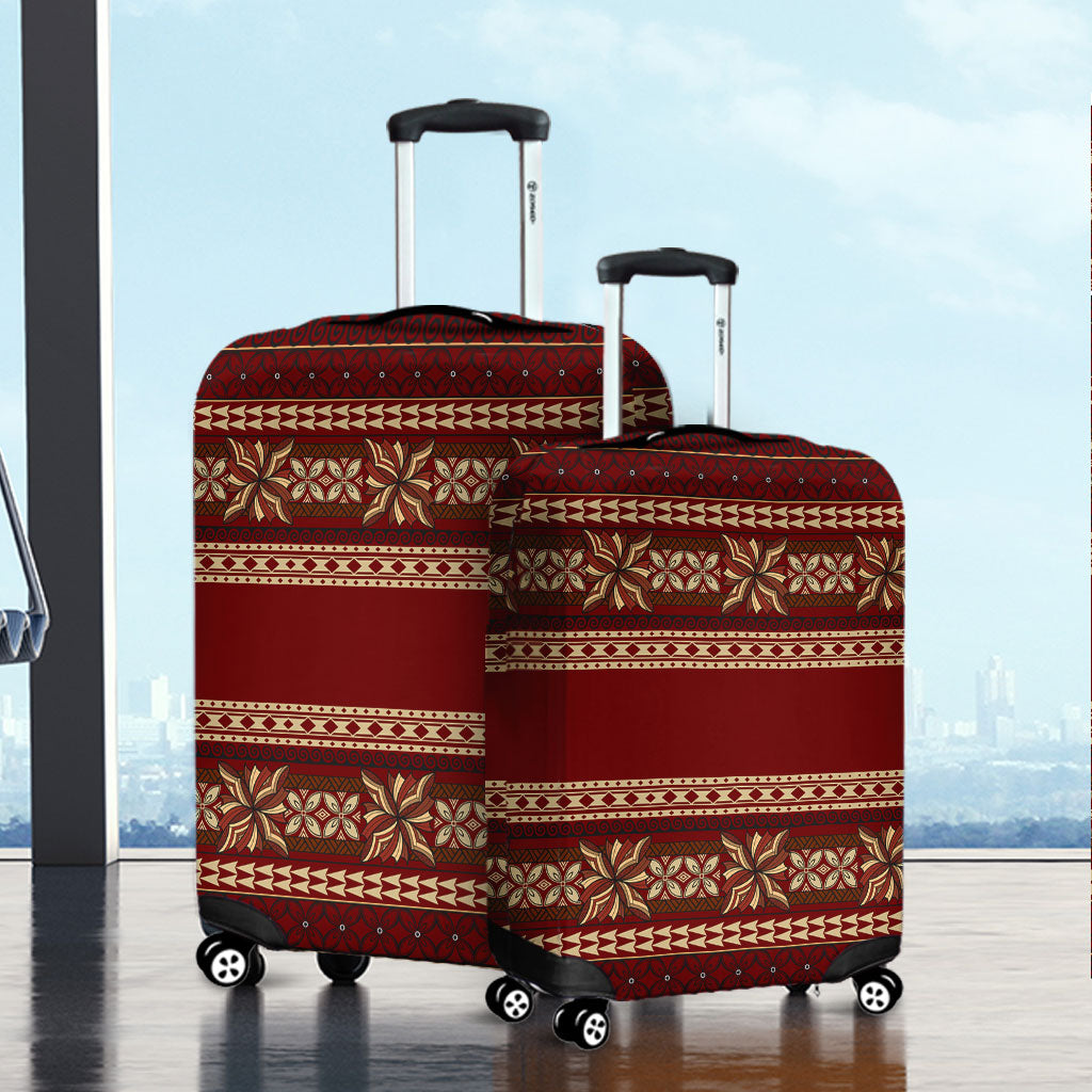 Samoa Luggage Cover Siapo Pattern Design