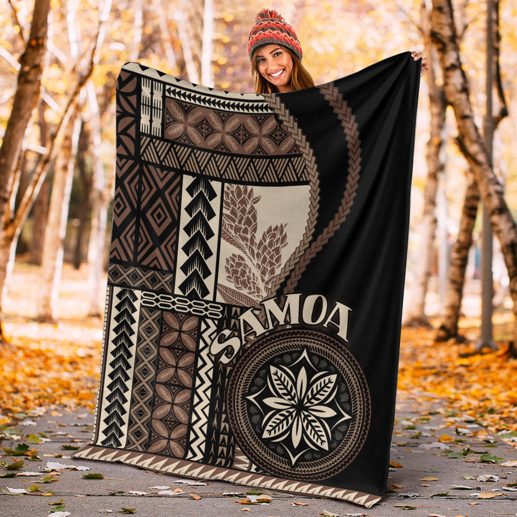 Samoa Premium Blanket Samoan Siapo Motif Classic Style-Myprintsy