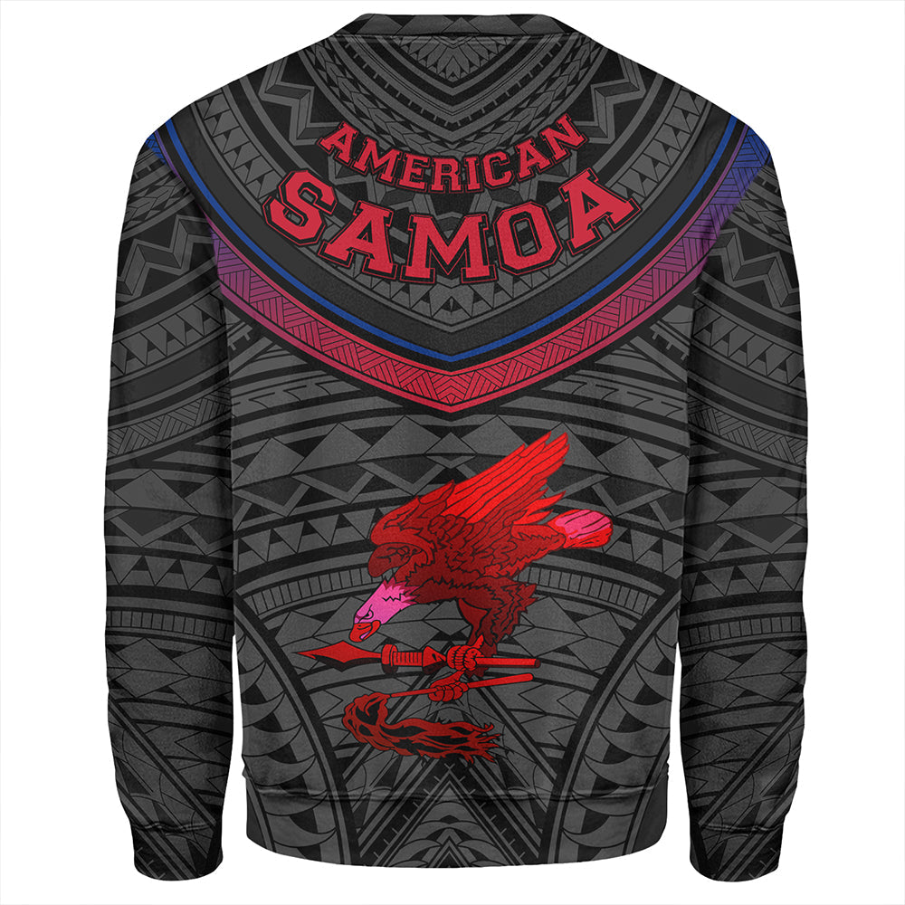 Samoa Sweatshirt American Samoa Polynesian Authen-Myprintsy