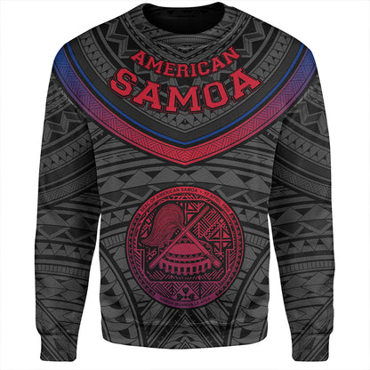 Samoa Sweatshirt American Samoa Polynesian Authen-Myprintsy