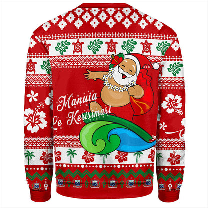 Samoa Sweatshirt Santa Claus Ho Ho Ho Christmas-Myprintsy
