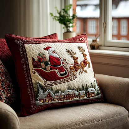 Santa Dream Quilted Pillow Case VTQ-Myprintsy