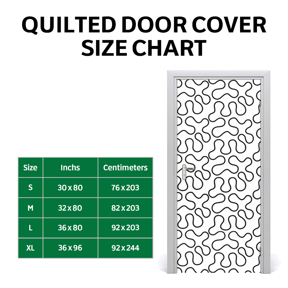 Santa Express Track Quilted Door Cover VTQ-Myprintsy