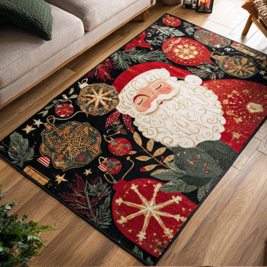 Santa Joy Area Rug VTQ-Myprintsy